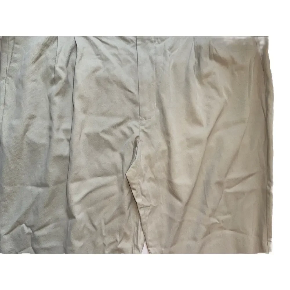 Tommy Bahama New St. Thomas Relaxed Double-Pleat Pants In Abby Stone Size 42x32